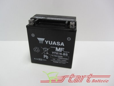 Yuasa YTX16-BS 12V 14Ah YTX16-BS-1